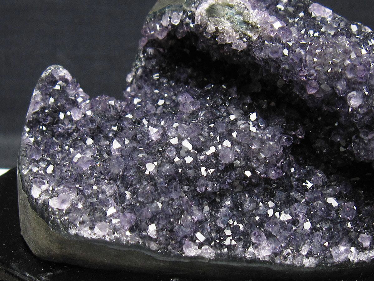 アメジスト 原石 ウルグアイ産 アメジスト クラスター amethyst 台座