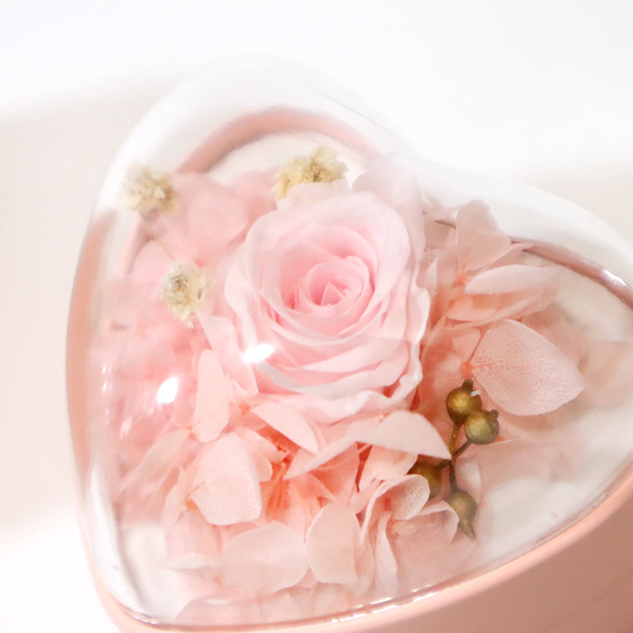 プロポーズリングケース Heart Rose ピンク | I LOVE YOU STORE by Hearko
