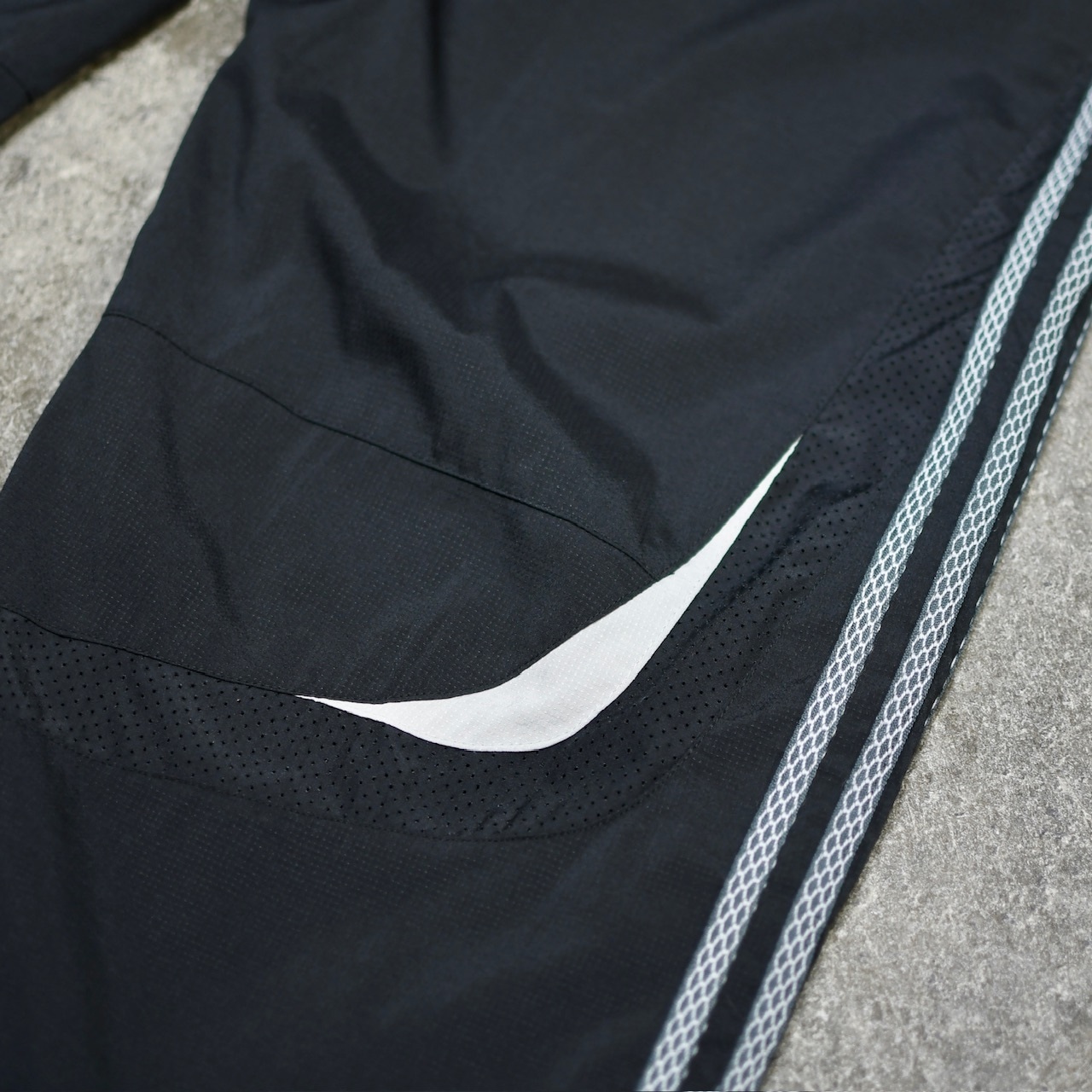 adidas side line wide nylon pants
