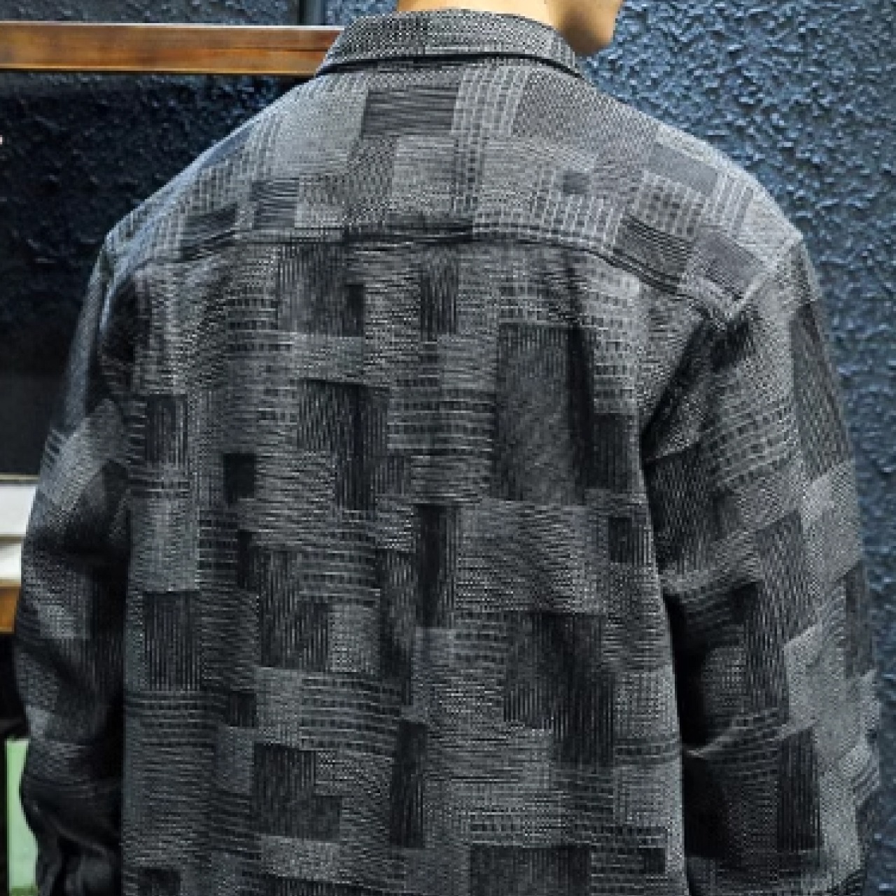 ハンサムでスタイリッシュなデニムシャツ　SH001