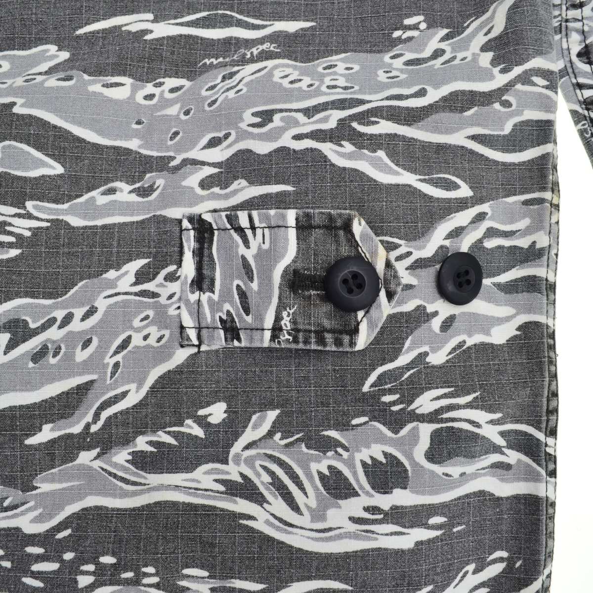 WTAPS / ダブルタップス 00s archive リップストップ タイガーカモ長袖