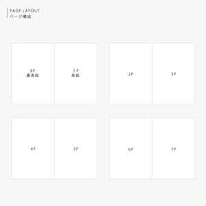 8P プロフィールブック ーZINE02ー