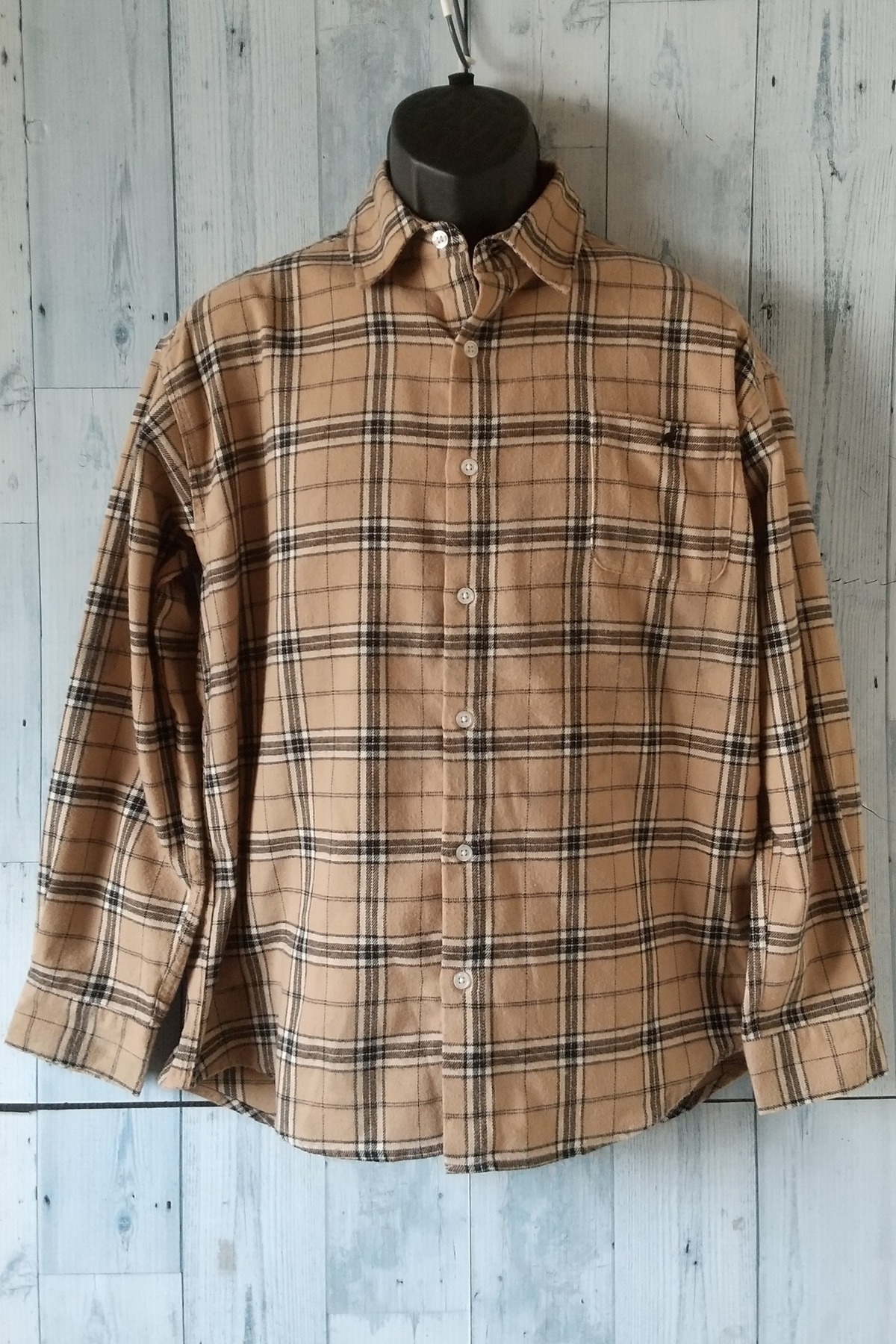 古着 KANGOL フランネルシャツ サイズM RankC | アメカジ古着 