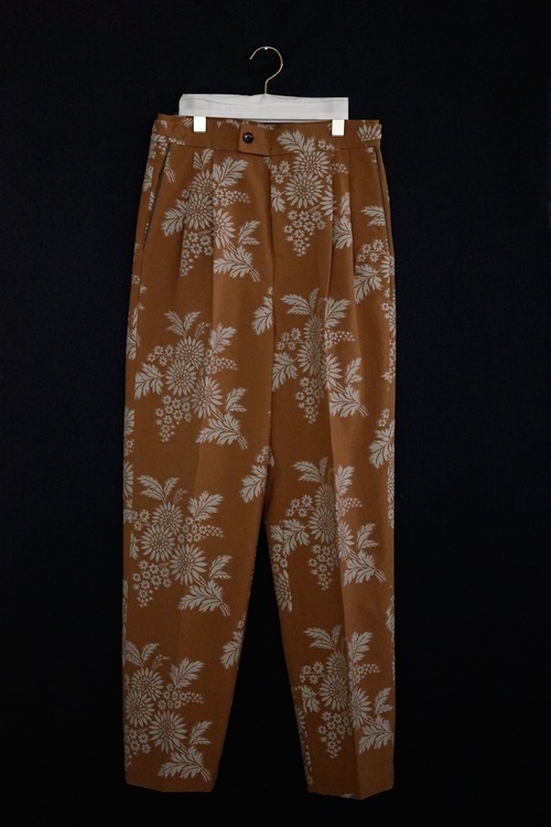 jonnlynx - flower jaquard pants