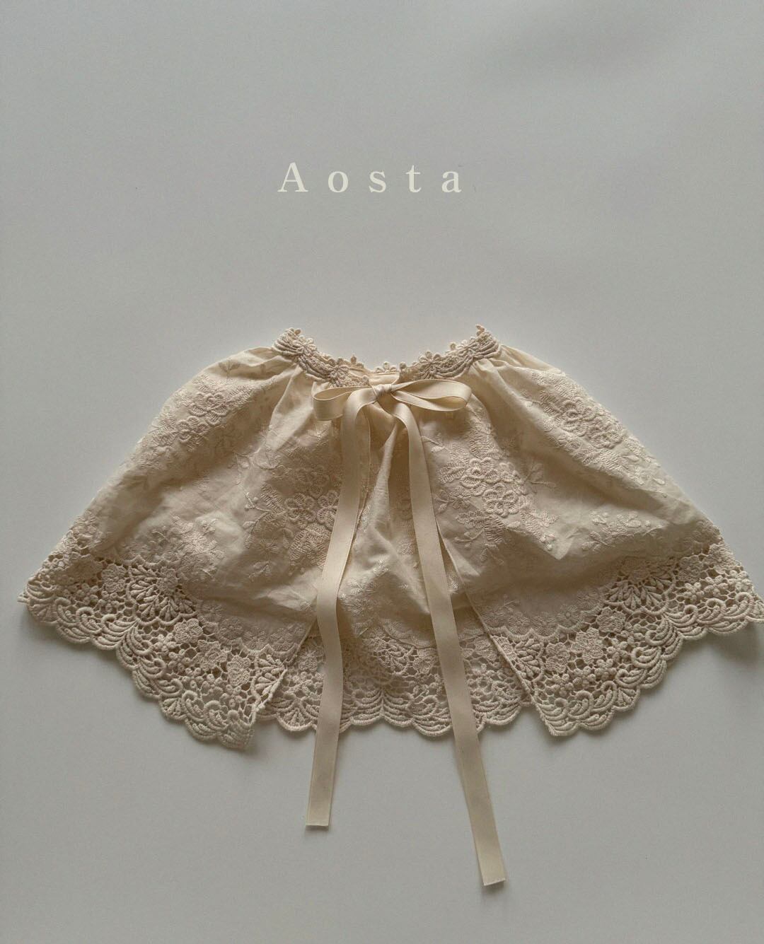 lace apron【ao】※3月中旬発送予定