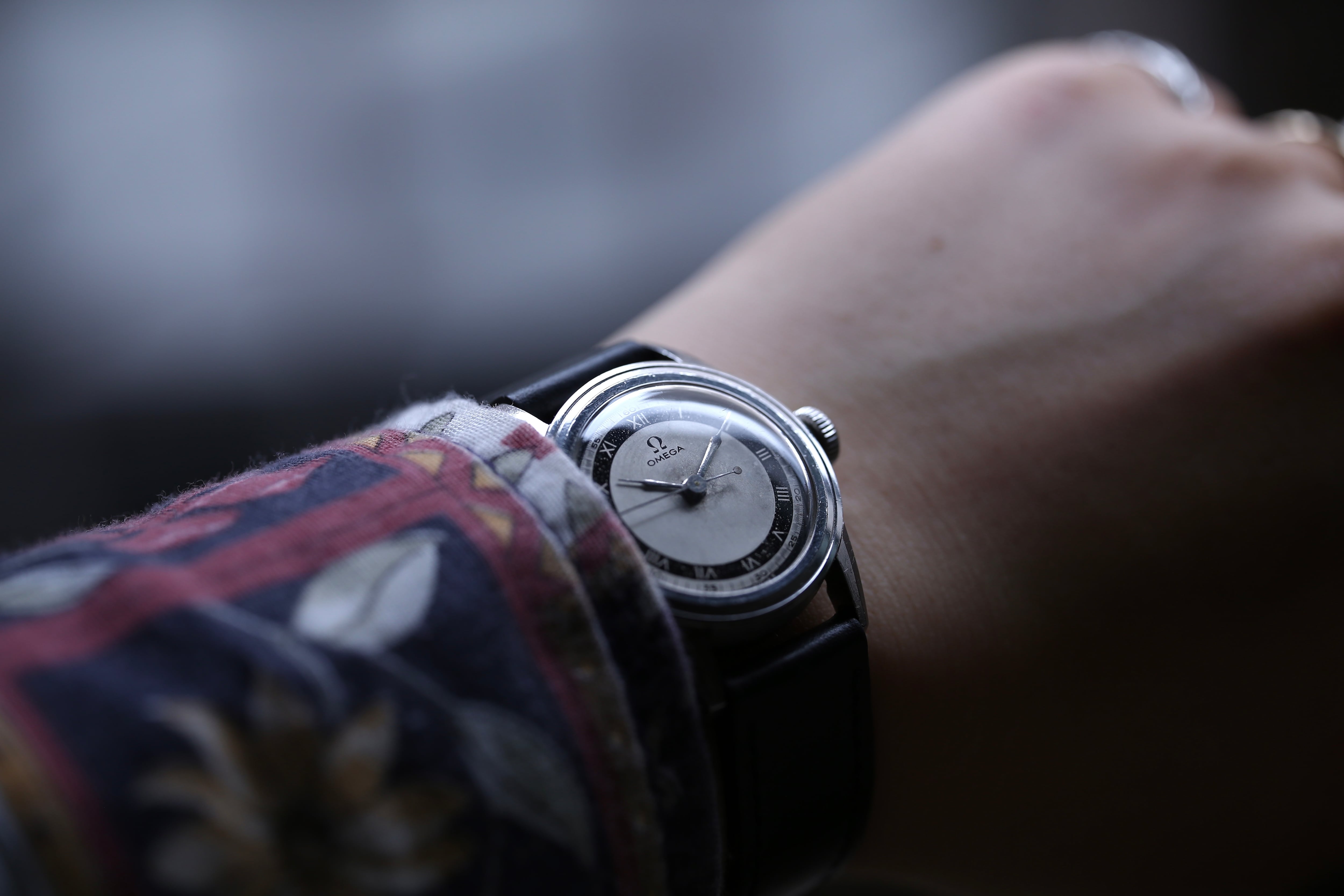 OMEGA】 1930年代製 オメガ セクターダイヤル センターセコンド フル