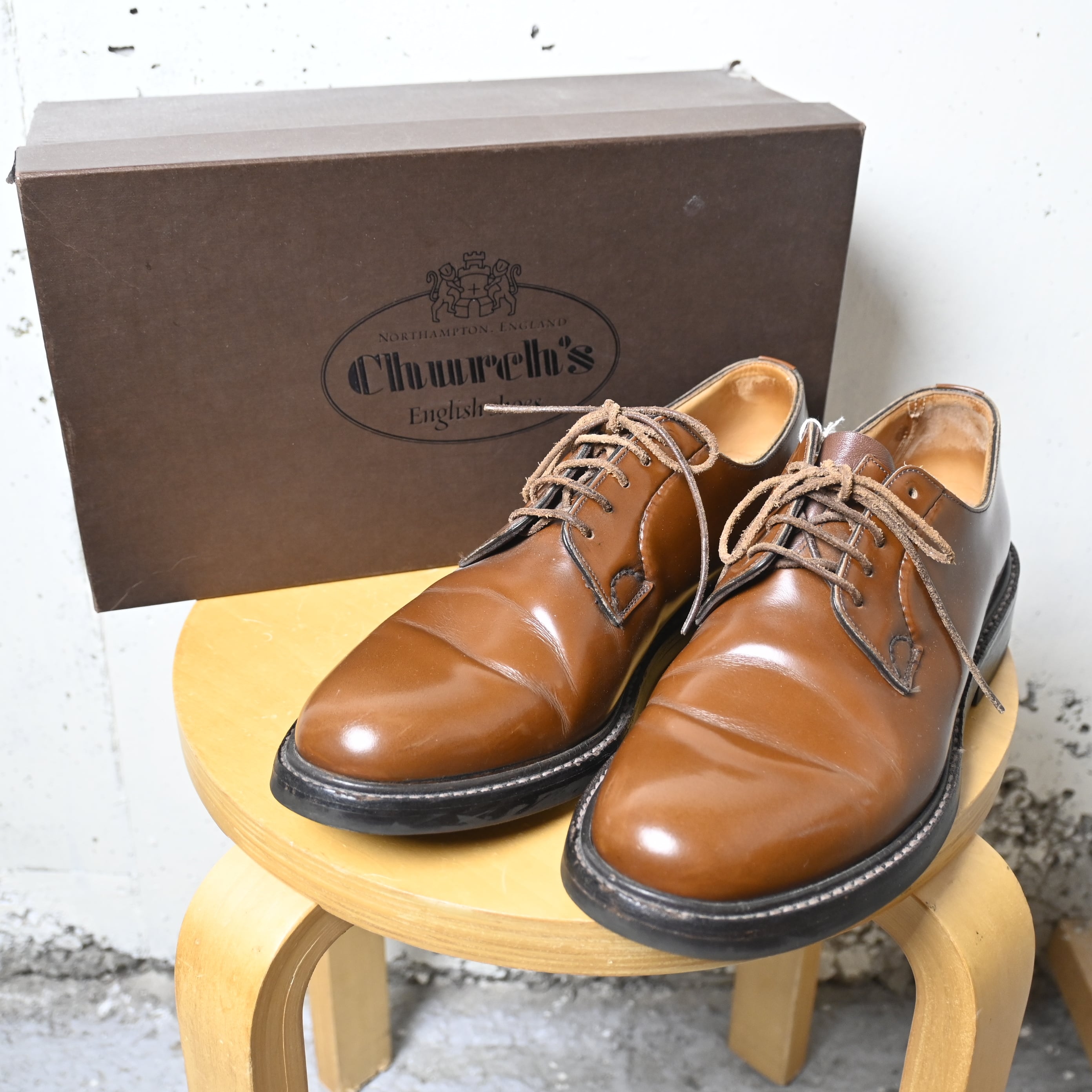 65F(25cm位)] Church's SHANNON Last103 Plain-toe Dress Shoes | 広島