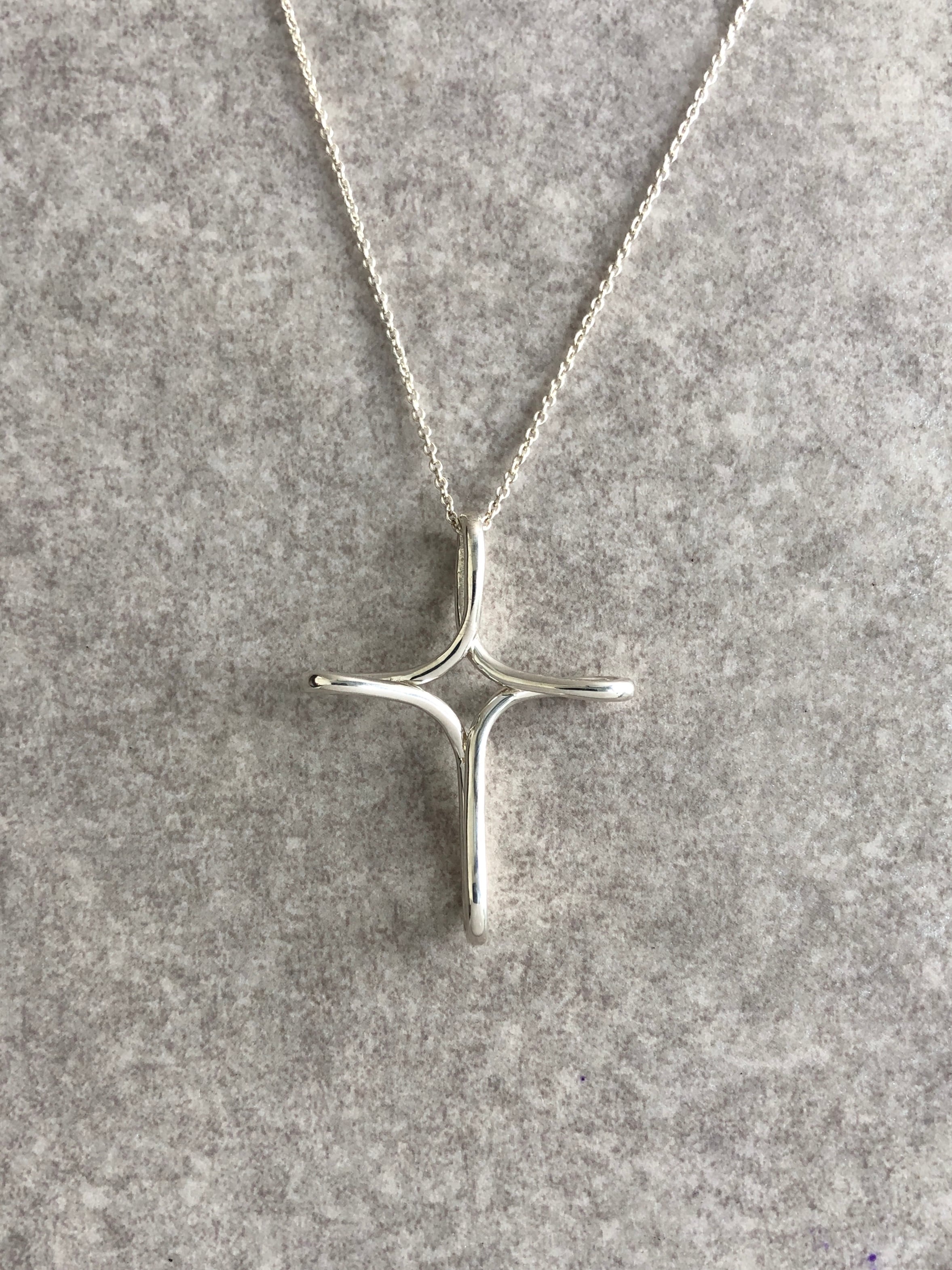 Tiffany & Co. ティファニー ネックレス シルバー オープンクロス 925