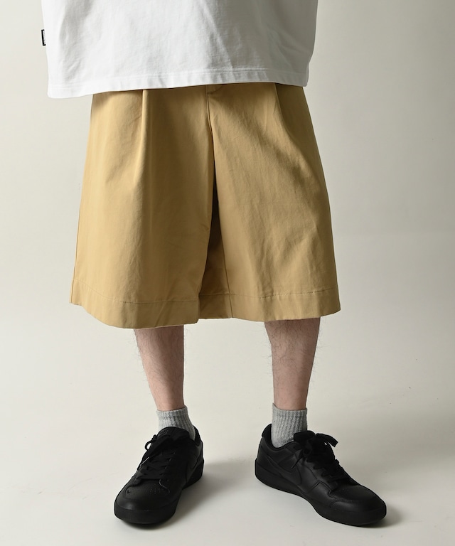 MMMM Poplin shorts (BLK/CAM) 18050M22 (DEPROID sponsored brands)