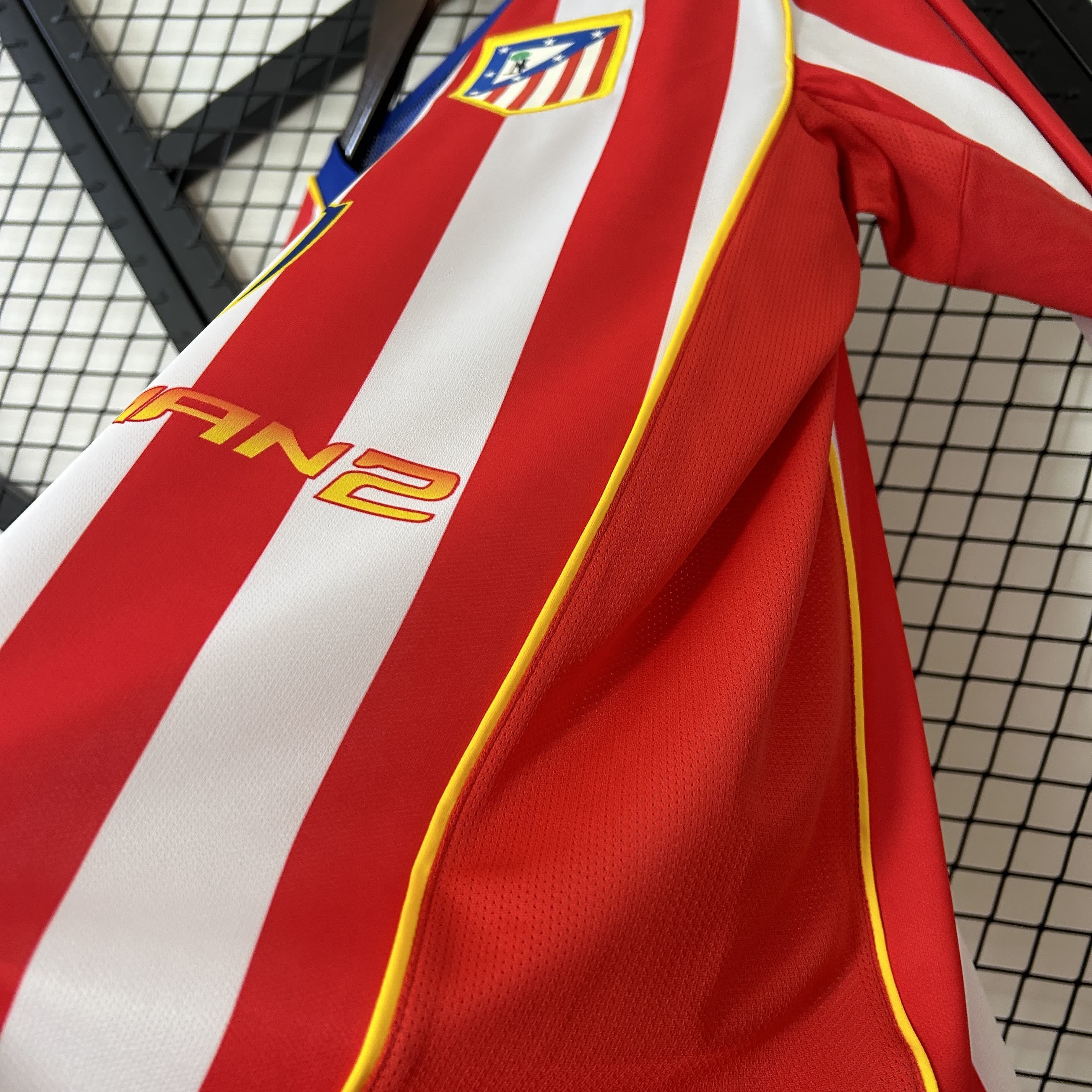Retro Long sleeve Atletico Madrid 04/05 home Jersey アトレティコ
