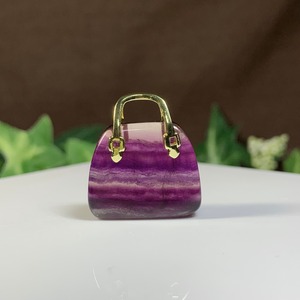 19.天然石とお出かけ☆フローライトカバン・バック