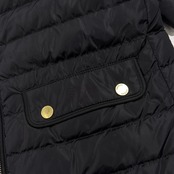 TATRAS タトラス NOKO ノコ ノーカラー ダブルジップ ライト ダウンジャケット サイズ 160/84A /ブラック/レディース