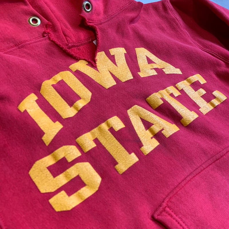 80s champion リバースウィーブ iowa state レアカラー