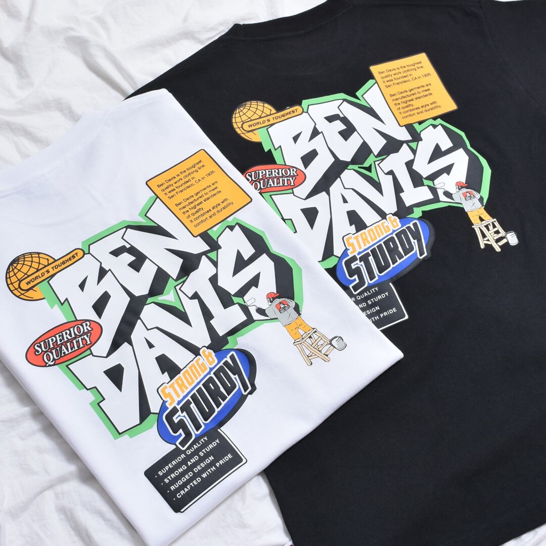 【BEN DAVIS】OVERLAP TEE
