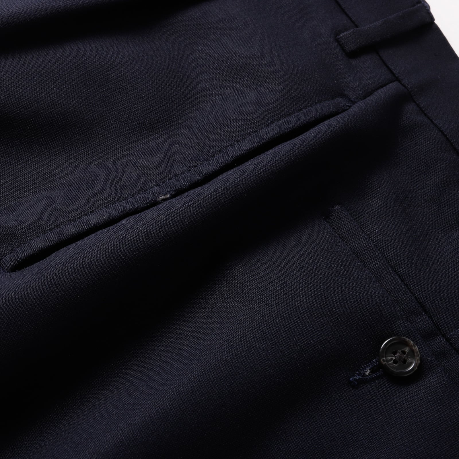 美品】Ralph Lauren special vintage wool slacks pants W35 navy mint