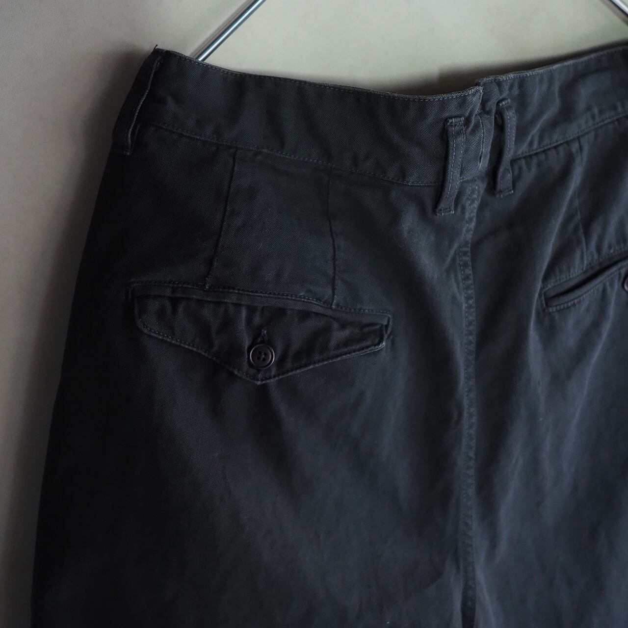 YOKO SAKAMOTO WORK TROUSERS FADE BLACK | PAY ID