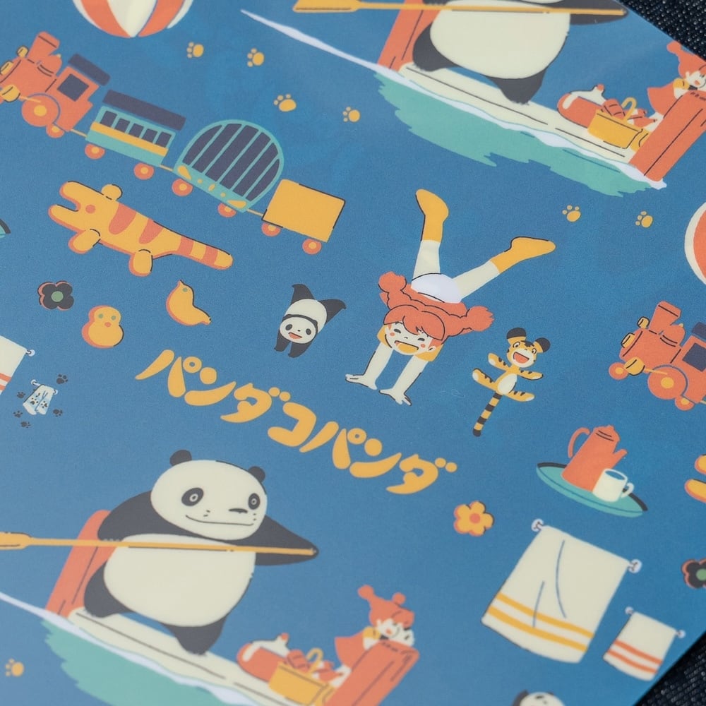 パンダコパンダ A4クリアファイル 雨ふりサーカス（5432） | すすのこ