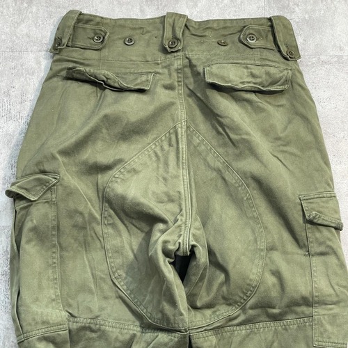 70-80s ベルギー軍 実物 m64 非対称ポケット 2D w30 詳細写真12
