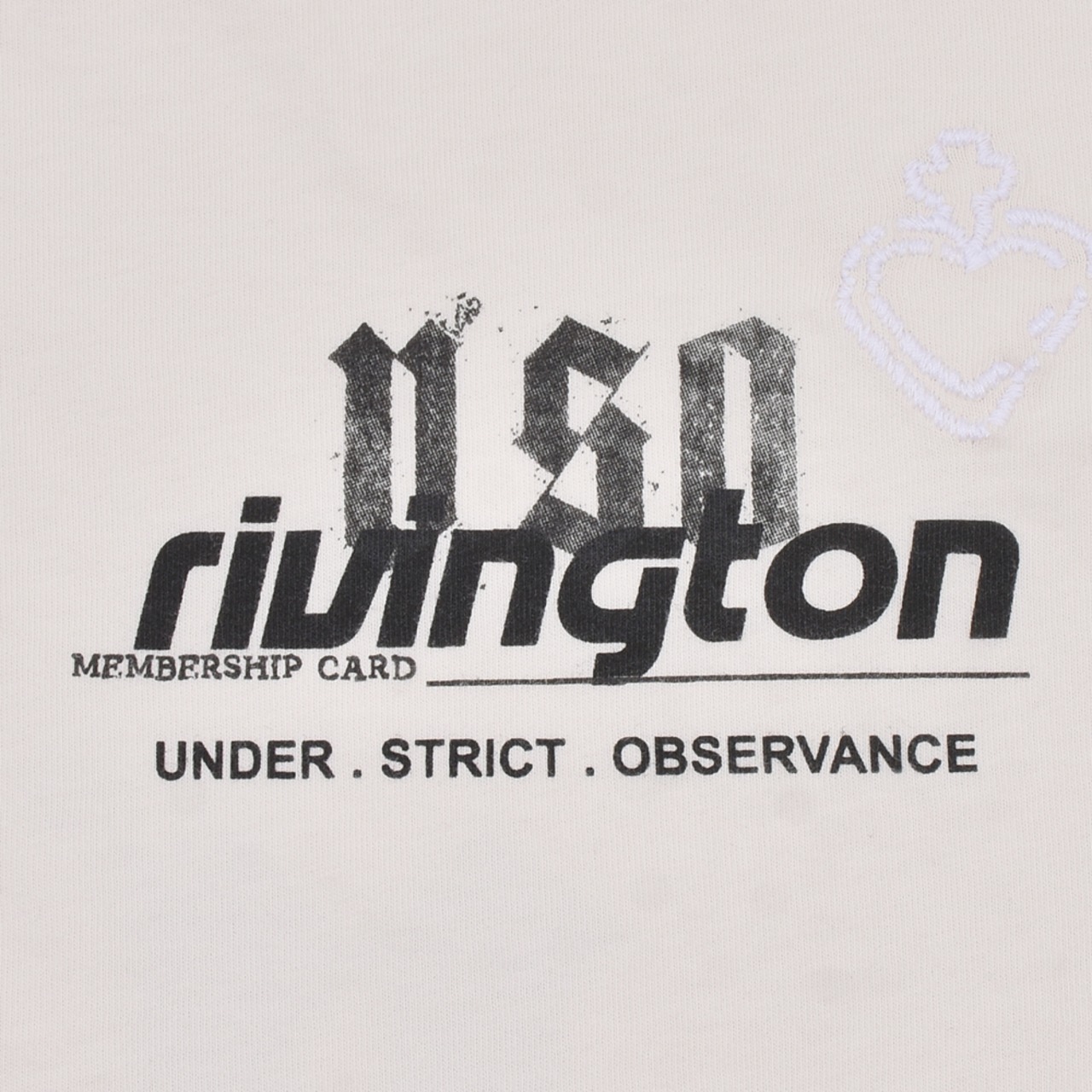 【RRR123(RIVINGTON roi Rebis)】MEMBERSHIP USO TEE - 8