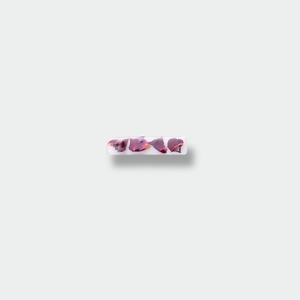 バレッタ ／スクエア 『受注商品・レジンアート』プロポーズ