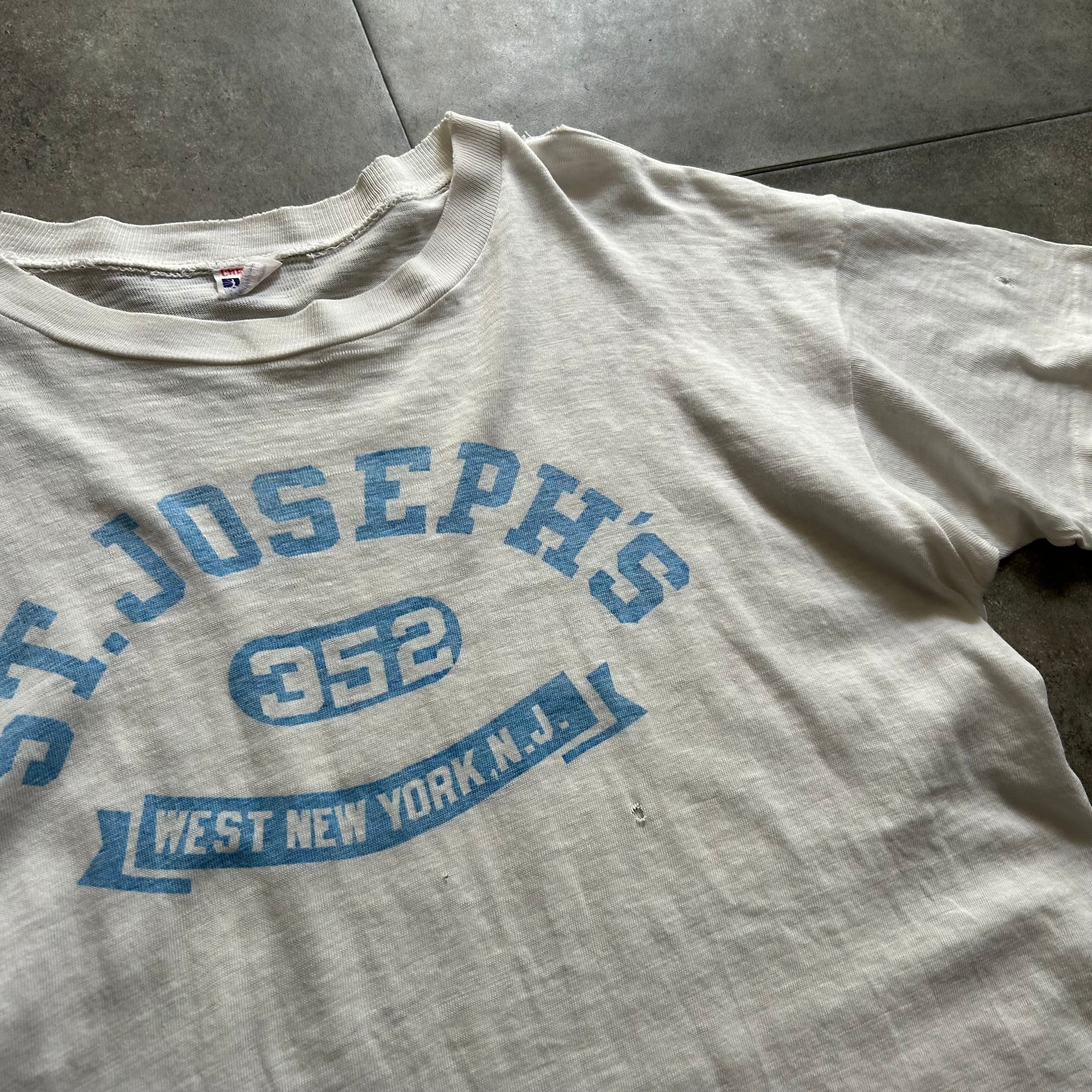60s チャンピオン tシャツ USA製 ランタグ 染み込み3段プリント | 東京 