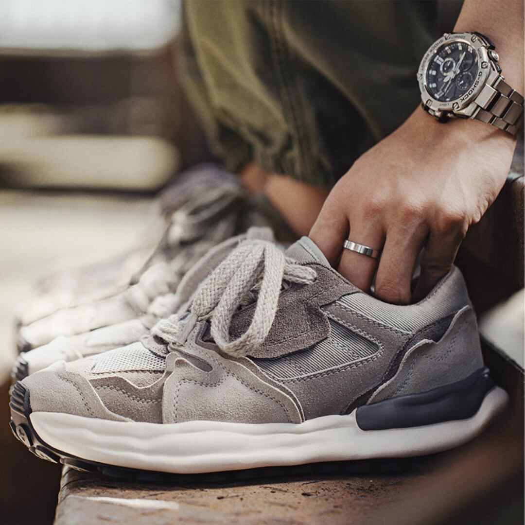 厚底チャンキーソールローカットスニーカーA18124