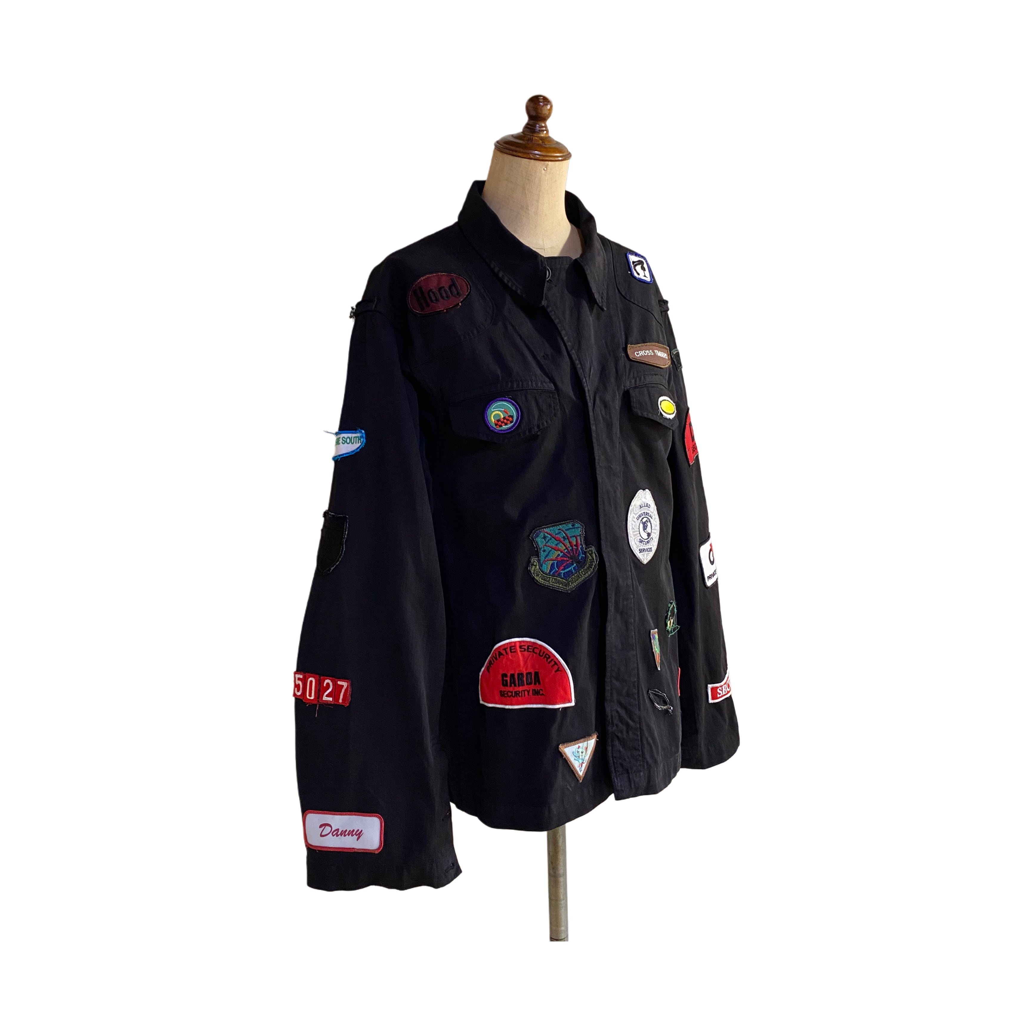 Rebuild military jacket patched wappens