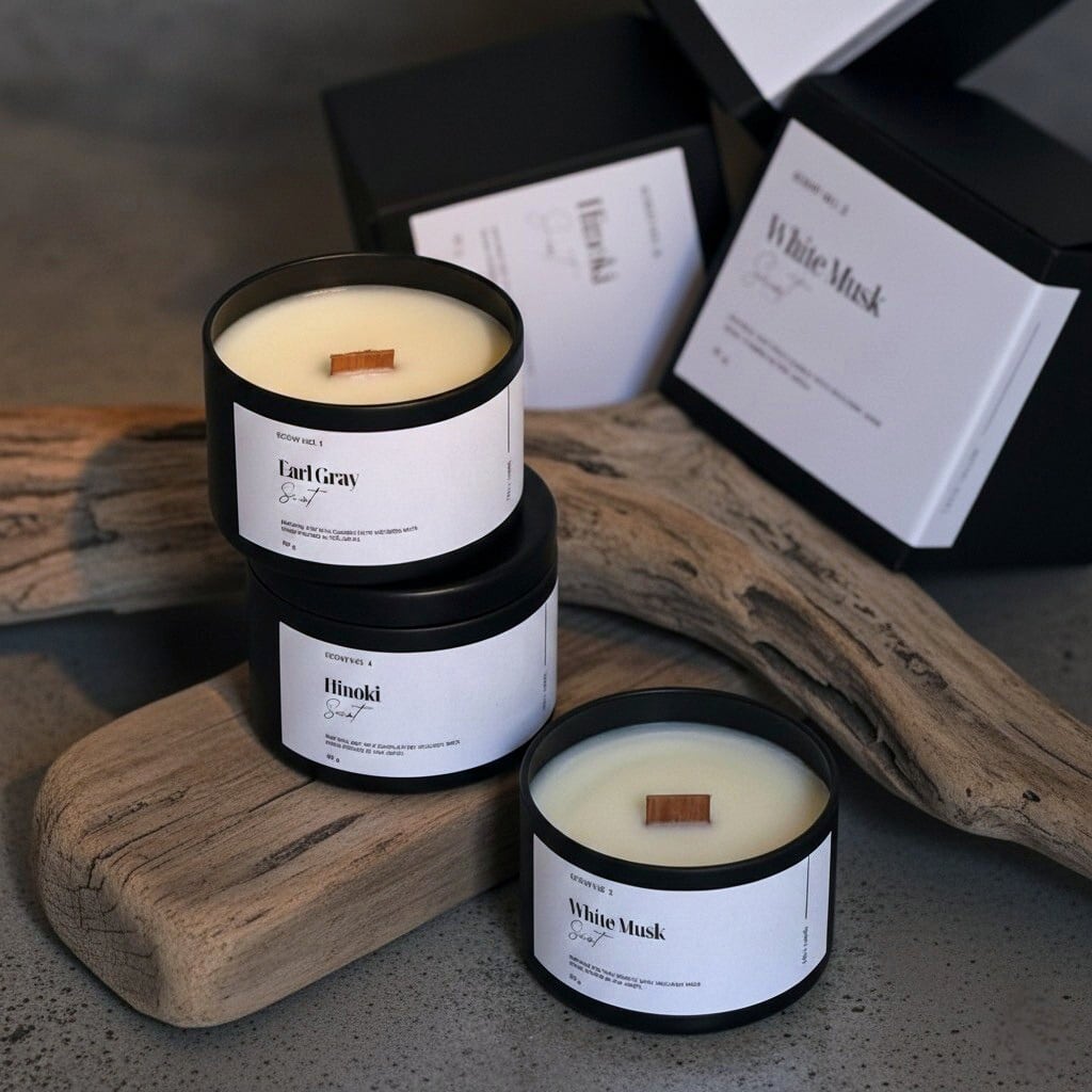 ヒマラヤ岩塩 キャンドルホルダー | Olive candle