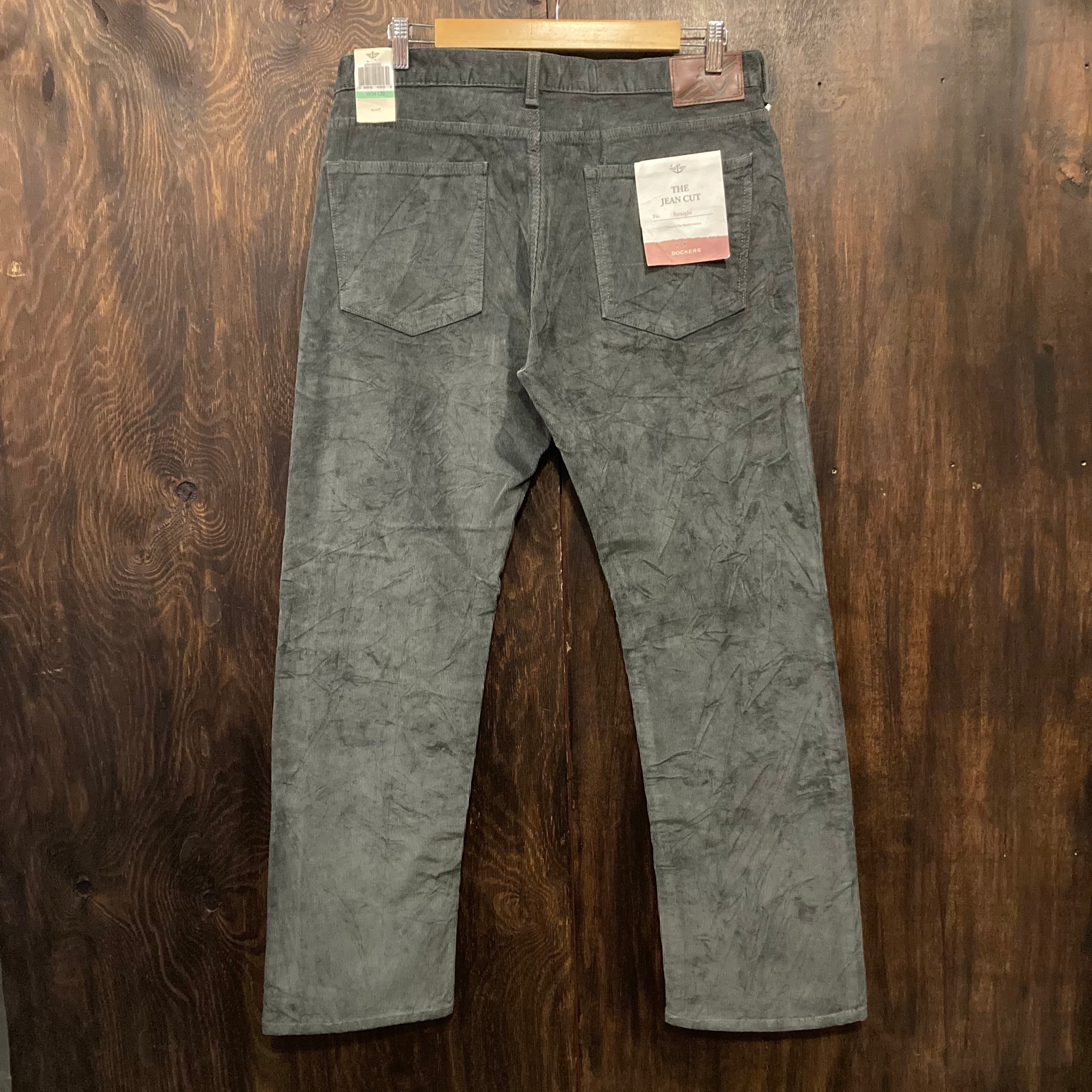 DOCKERS ドッカーズ 90sヴィンテージ コーデュロイパンツ  グレー