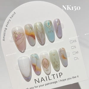 NK150 ネイルチップ サイズXS/S/M