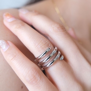 ステンレスねじりリング