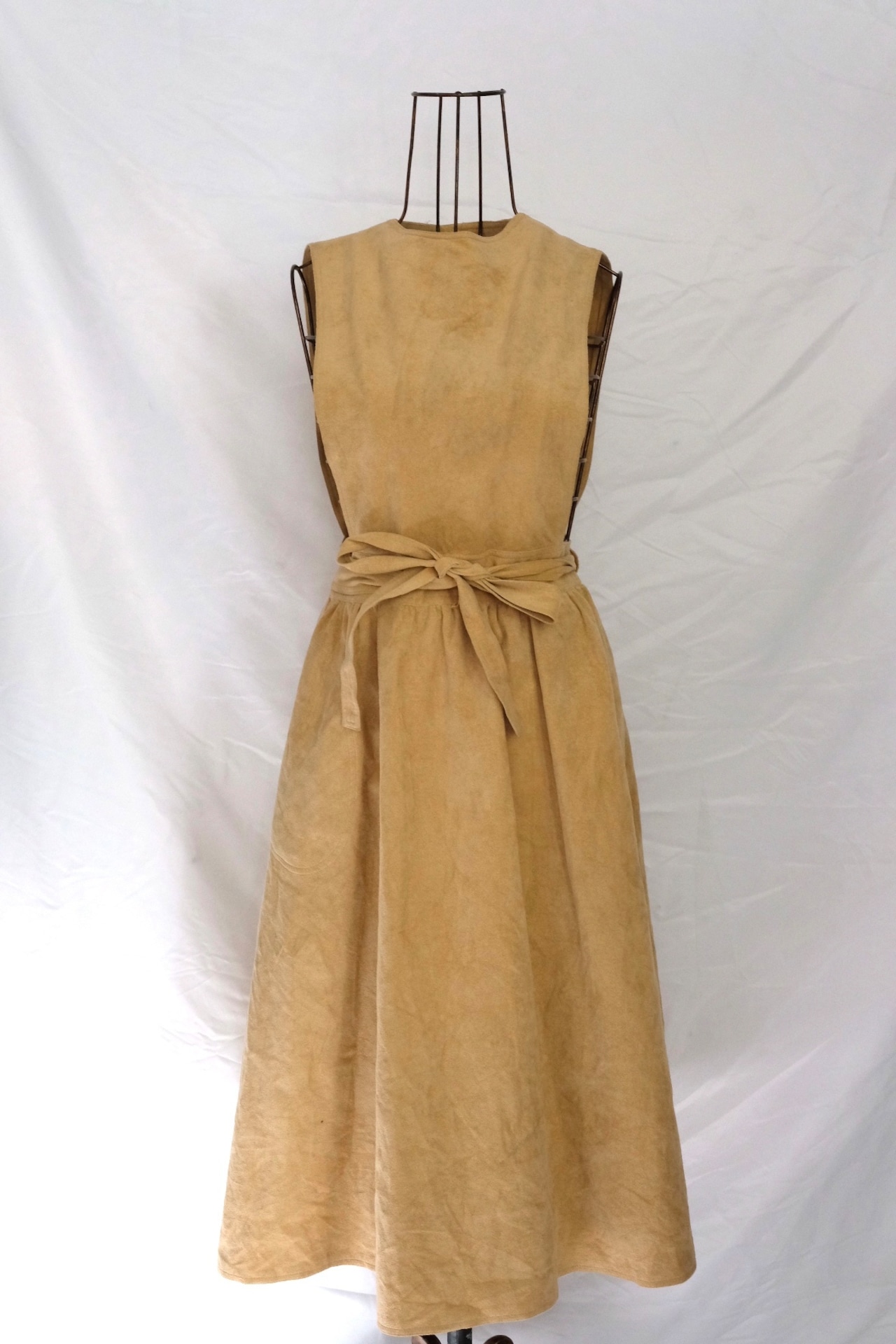 60‘s Ultra suède wrapped dress