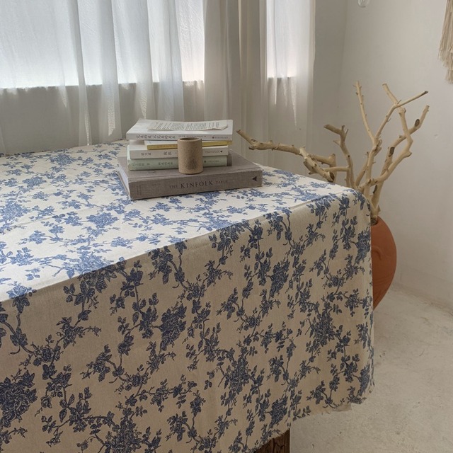 韓国インテリア雑貨 花柄テーブルクロス Merci Room