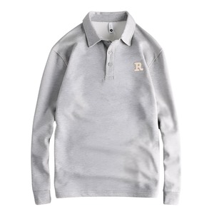 アメリカン ワンポイントロングスリーブポロ　S1643