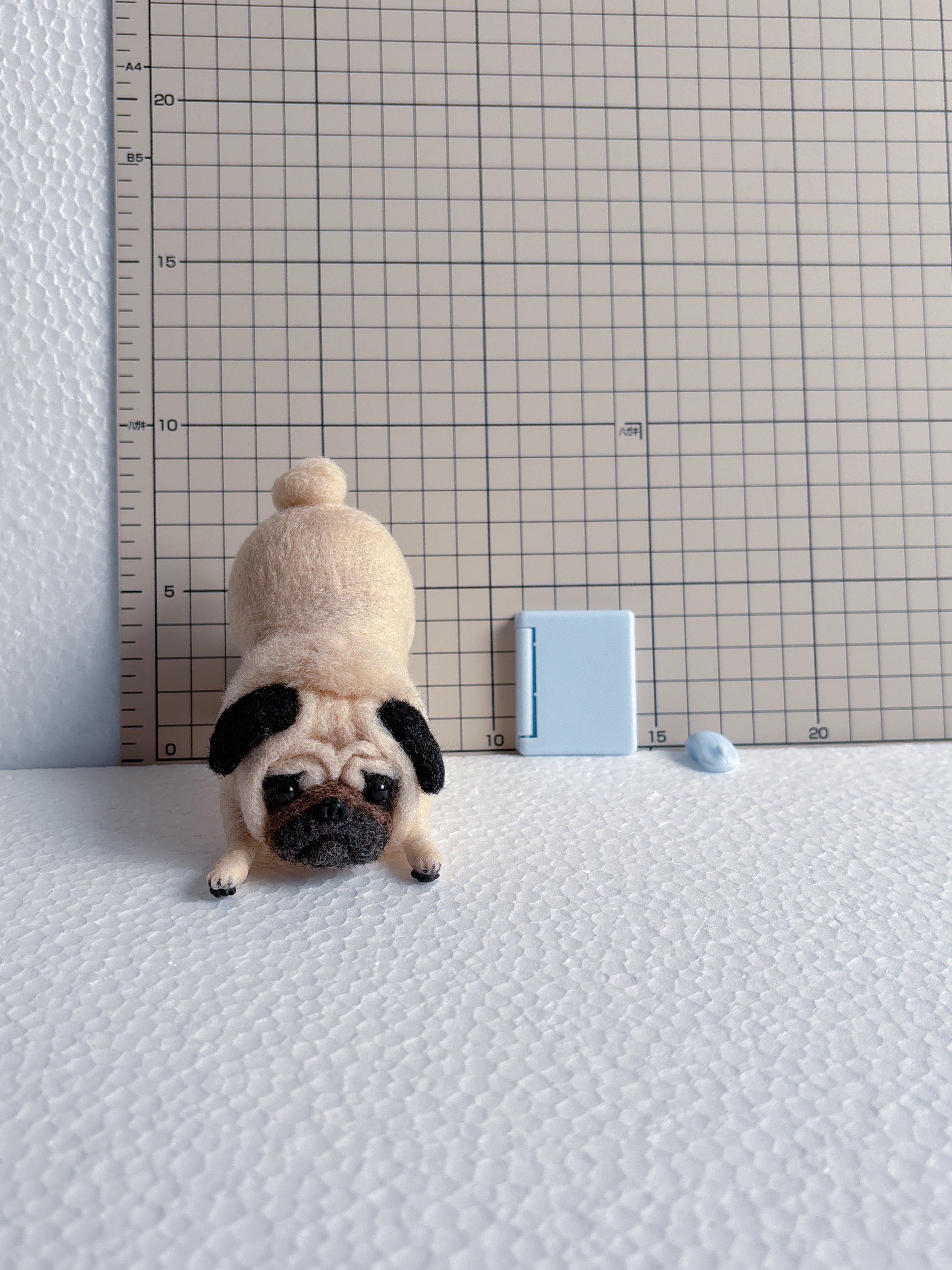 確認用　羊毛フェルト 牛とニンジン 確認用 羊毛フェルト 牛とニンジン