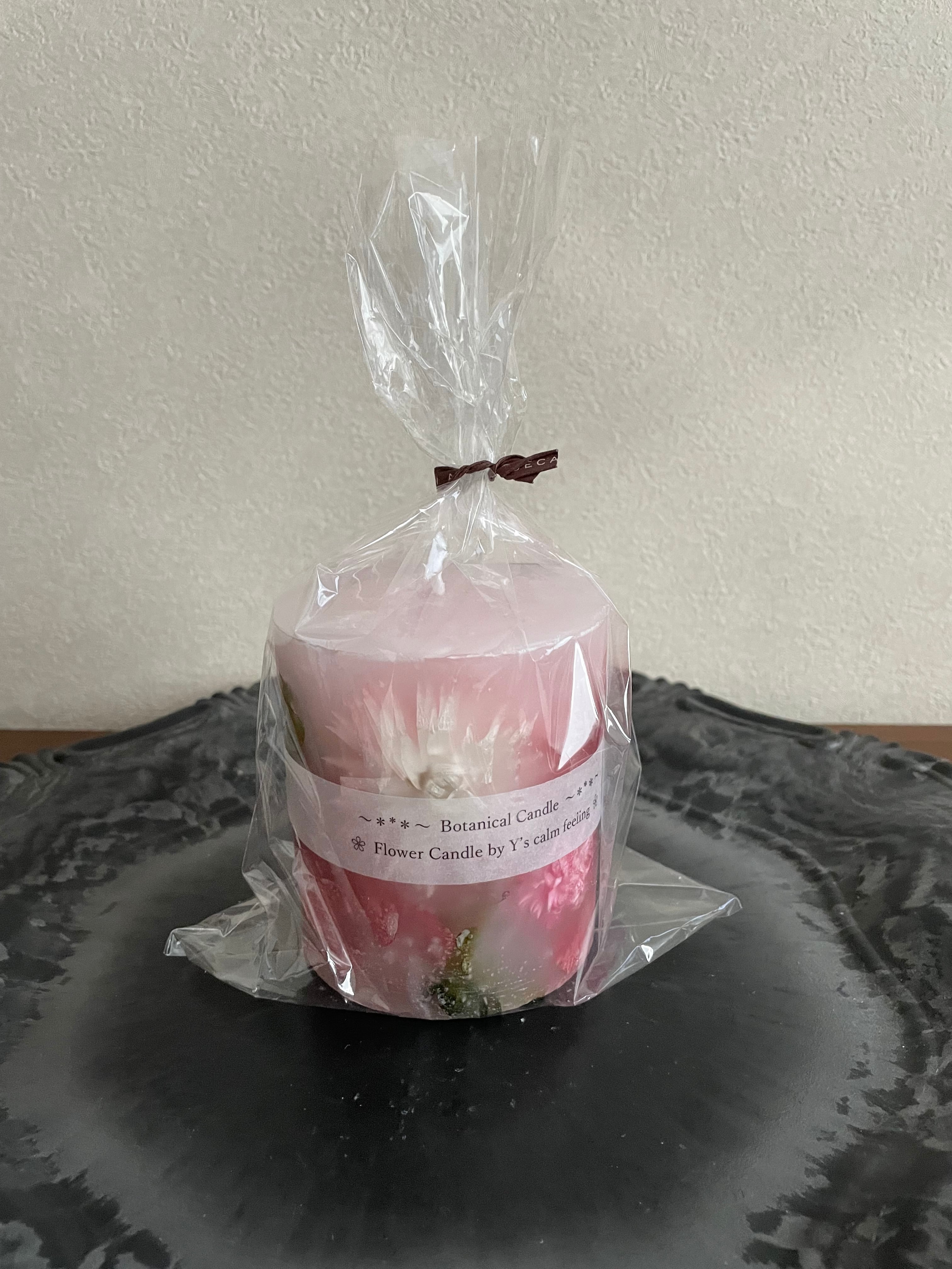 フラワーいっぱいのボタニカルキャンドル | BeeSoy Candle & Soap