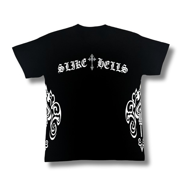 ELDOLADO side key black tｰshirts 【LT016】