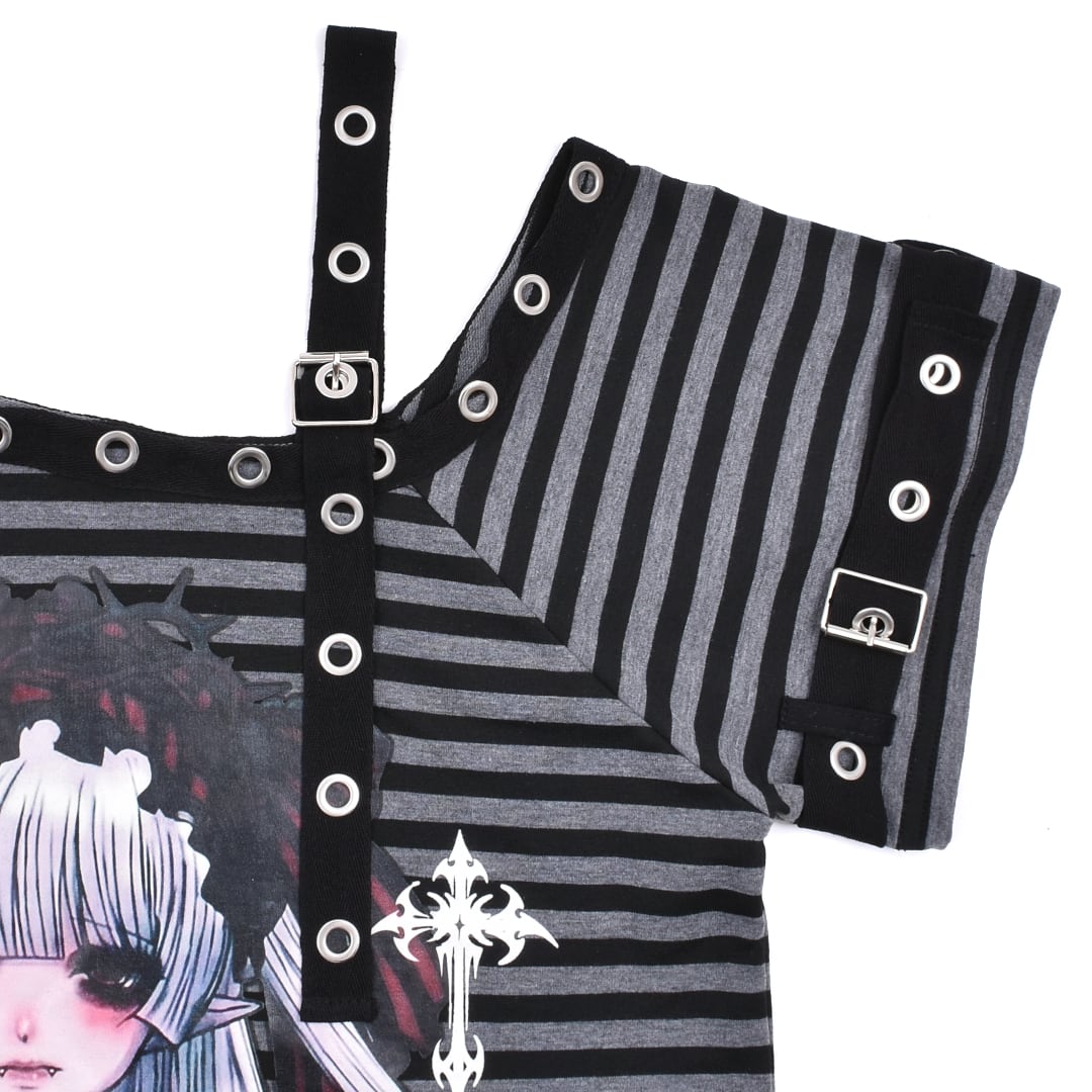 Goth GirlワンショルTシャツ | VOLCAN&APHRODITE 公式通販