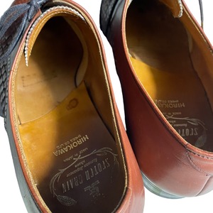 SCOTCH GRAIN leather shoes