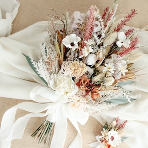 【再販:ご予約品】Autumn natural  Bouquet＆Boutonniere&Hair parts