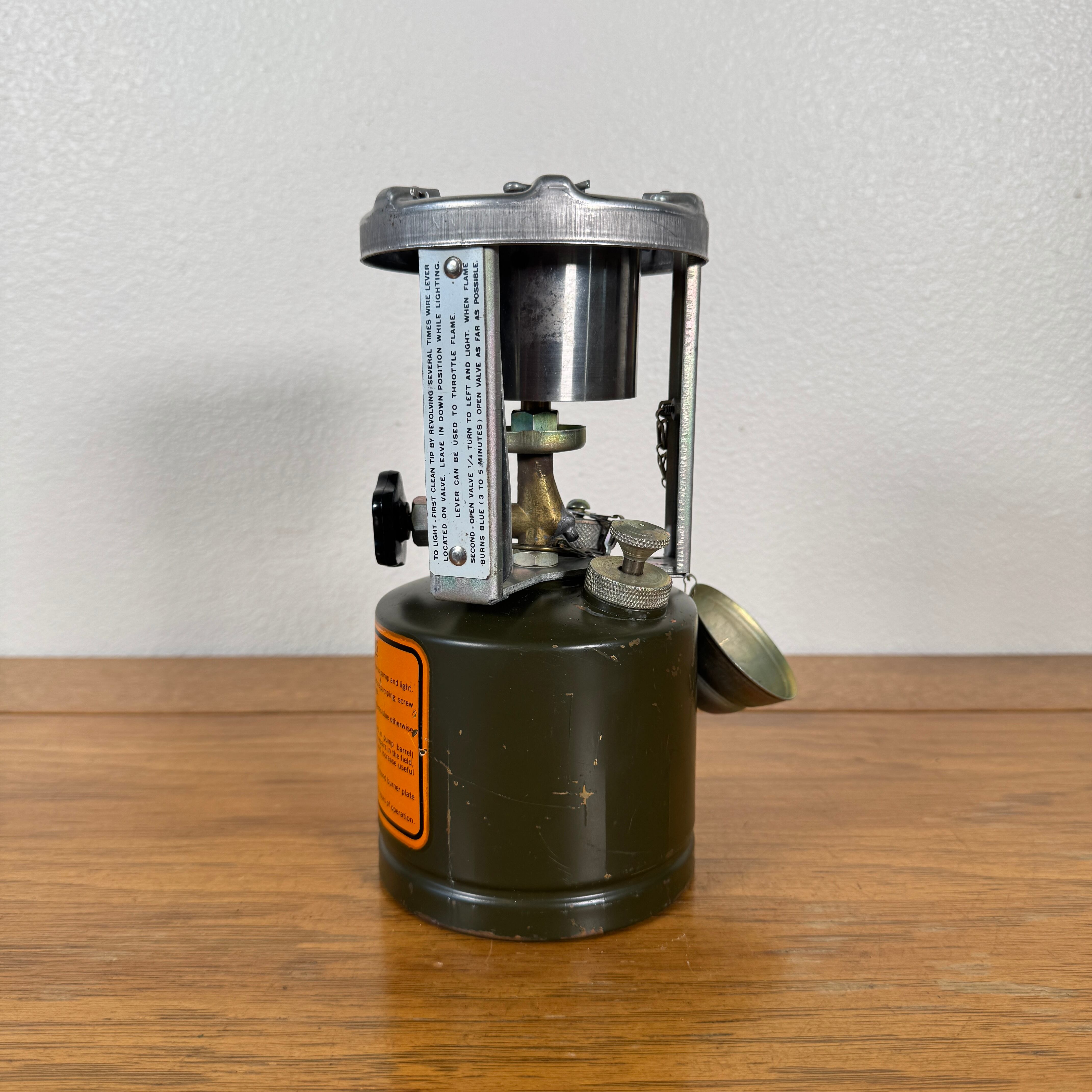 軍用 M1942 シングルバーナー Aladdin(アラジン)のミリタリーシングルバーナー M-1942 MOD[2019.10