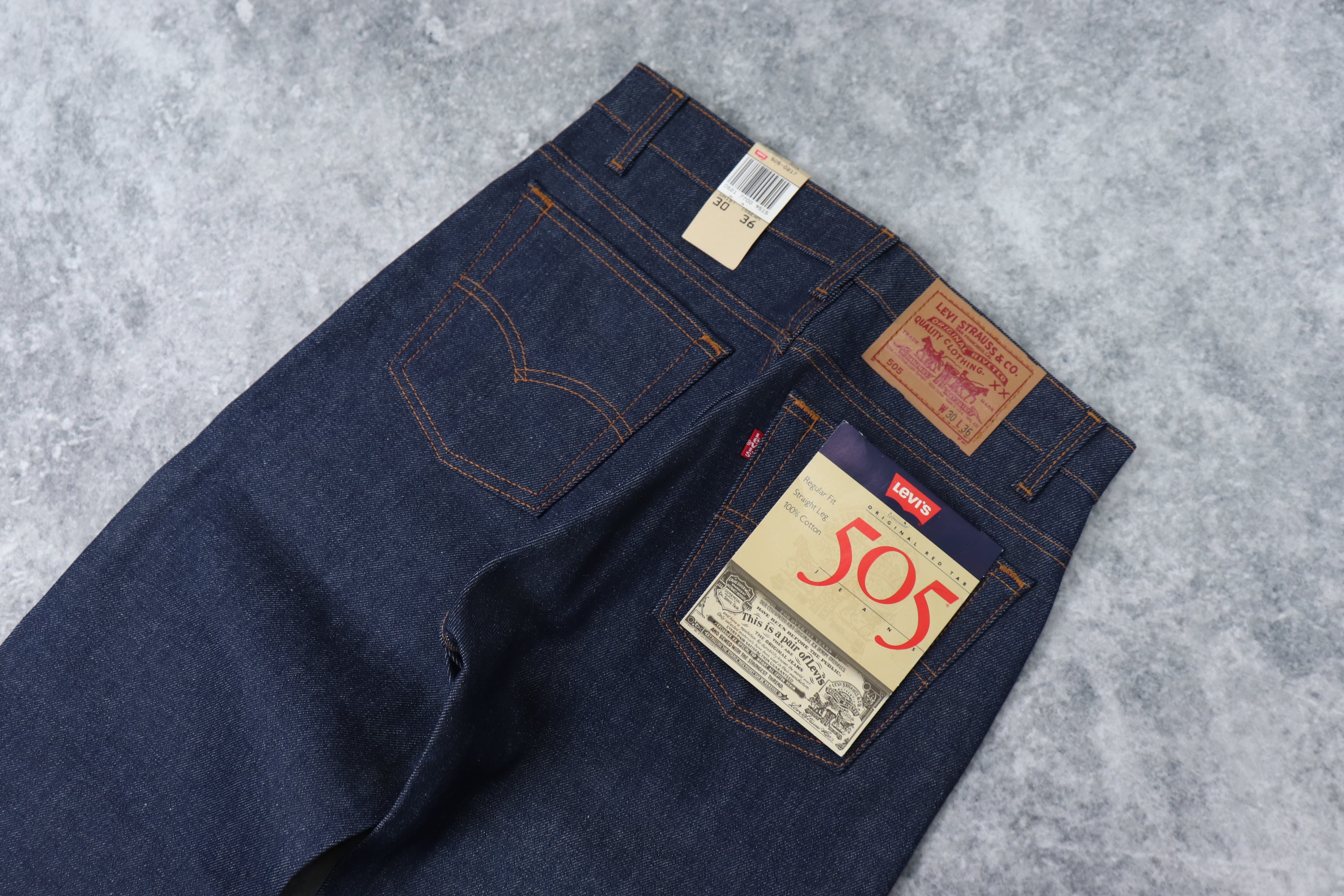 パンツ70s Levi’s リーバイス 505 米国製リジッド デッドストック