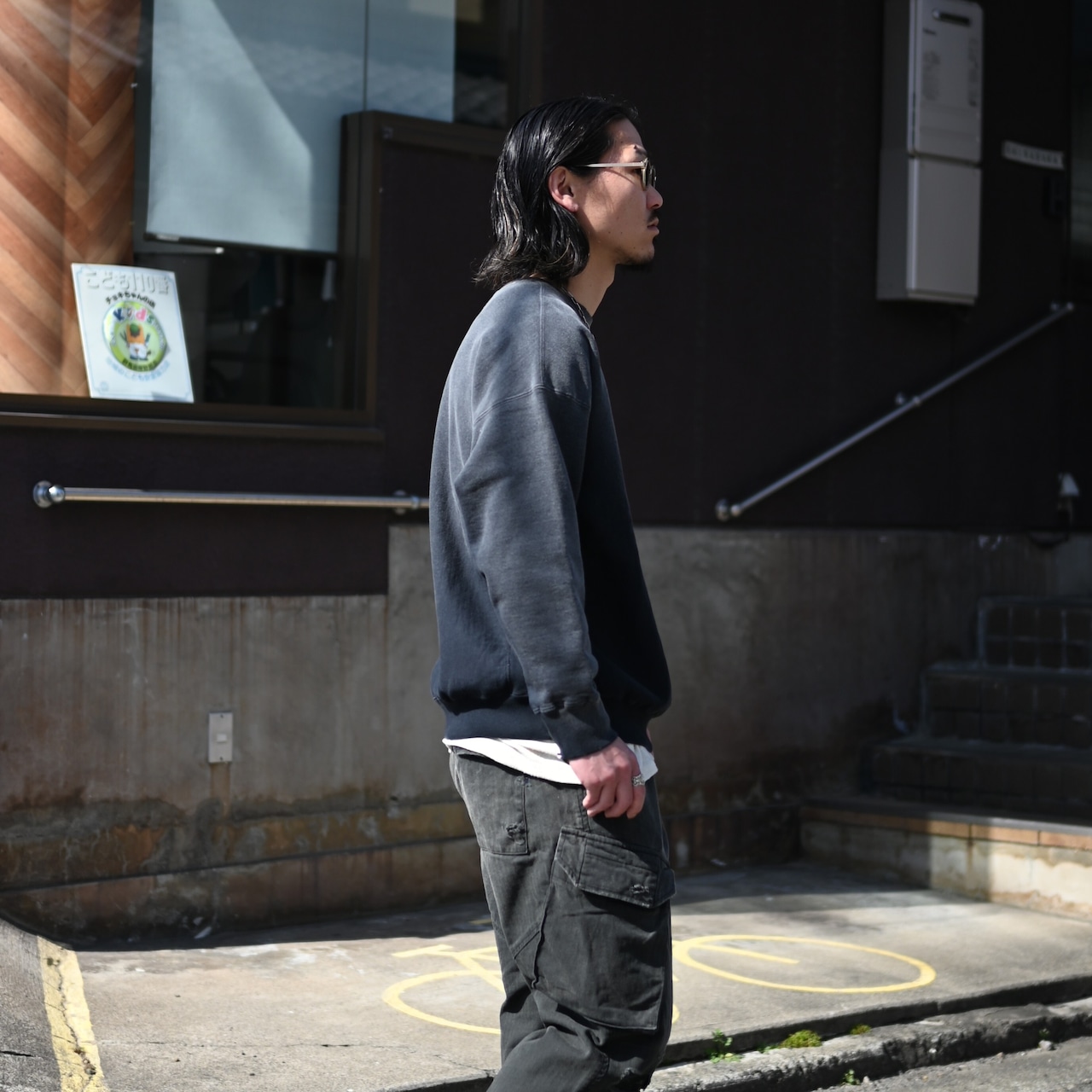 BOWWOW / SALISH LODGE SWEATSHIRT AGED