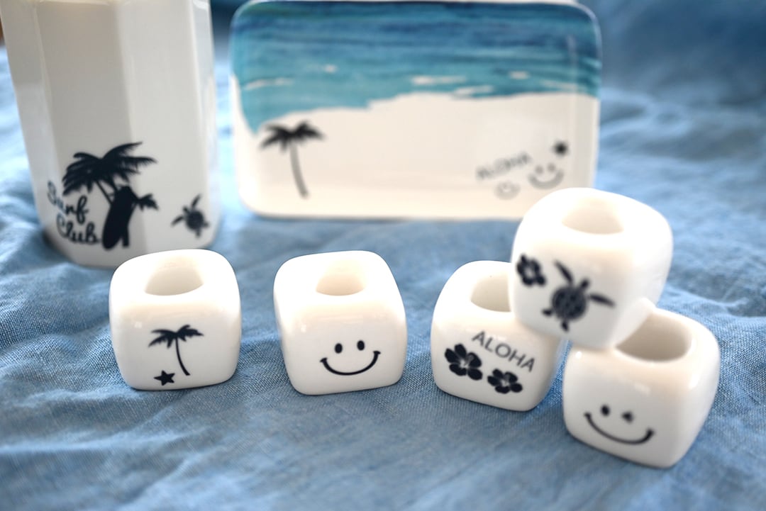 SURFCLUB サーフクラブ転写紙 A4サイズ（ポーセリンアート用 海・夏