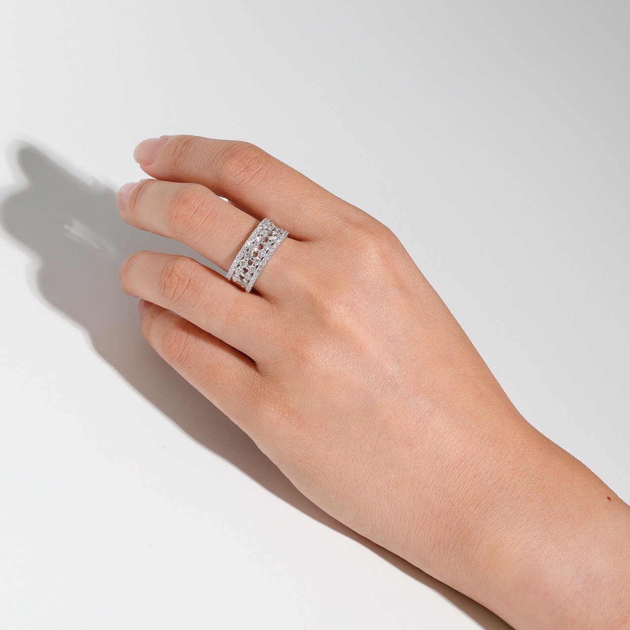 ダイヤモンド デザインリング pt900 / 0.950ct