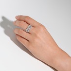 ダイヤモンド デザインリング pt900 / 0.950ct