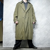 Pierre Cardin peach skin trench coat