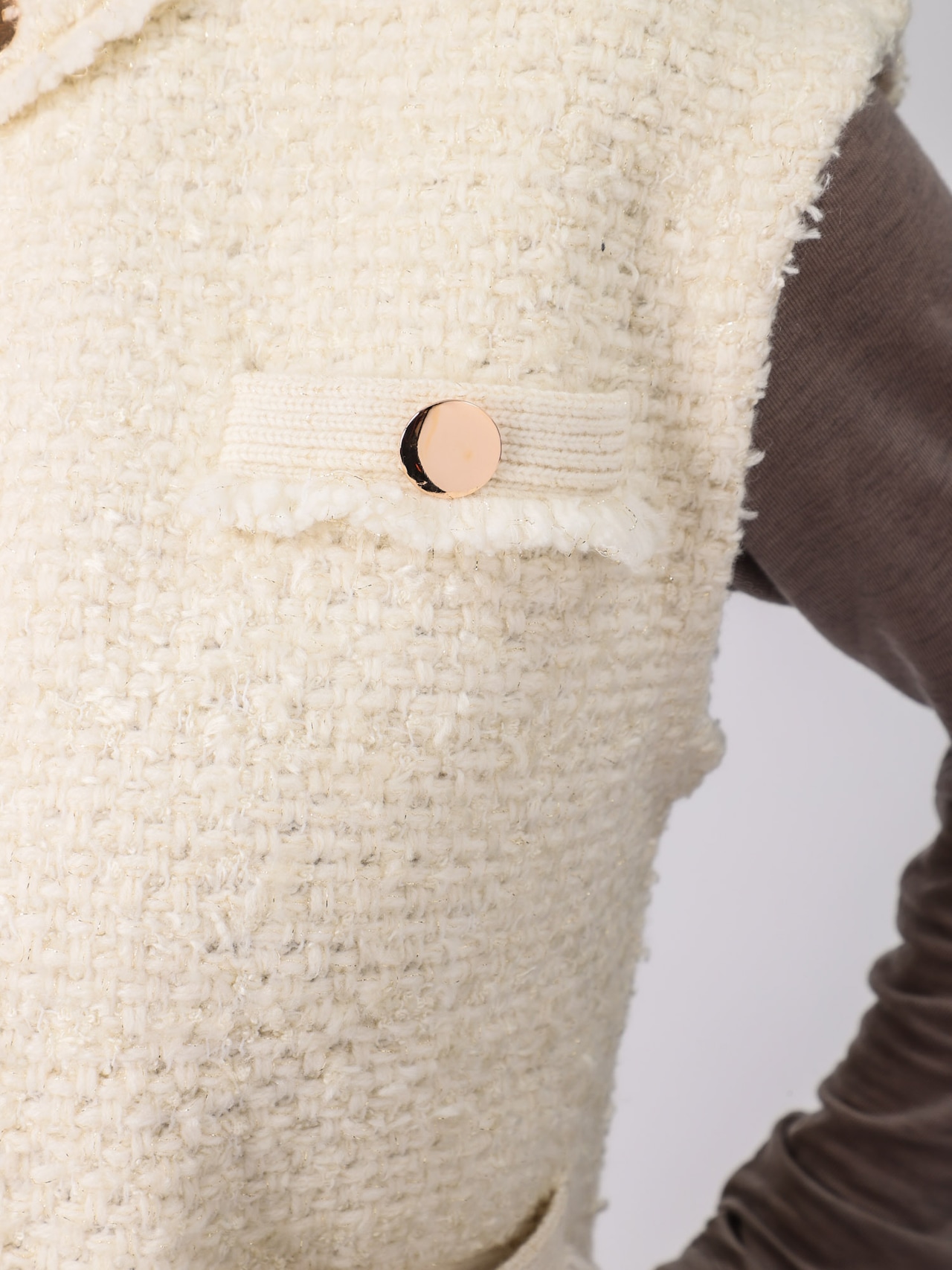 BEATRICE(ツイードニットジレ)