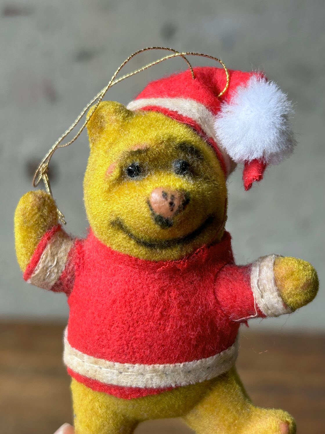 70年代 ヴィンテージ クリスマス オーナメント くまのプーさん 
