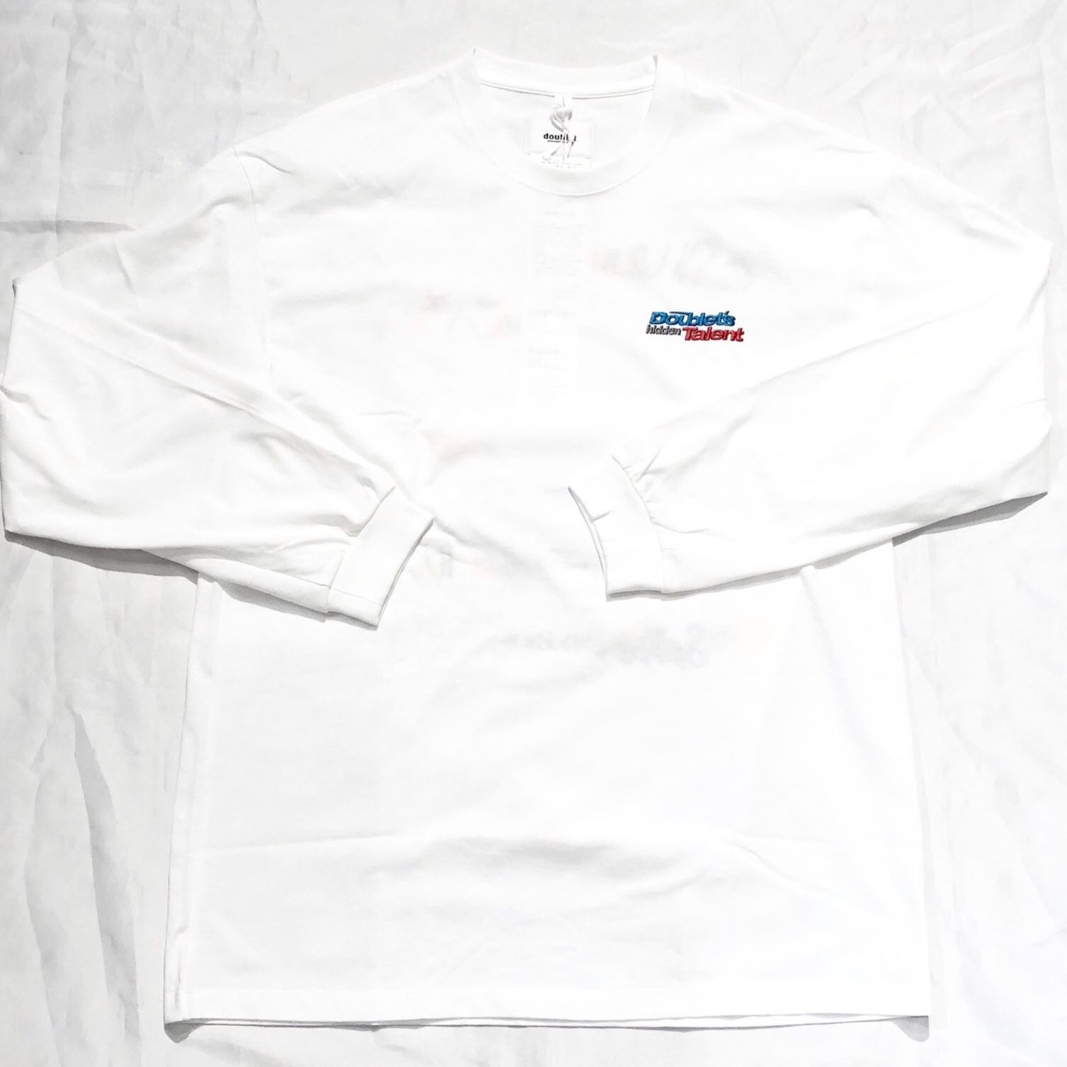 doublet HIDDEN CHAOS EMBROIDERY LONG SLEEVE T-SHIRT | 20SS26CS149